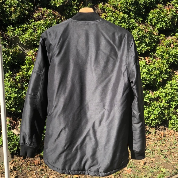 NWOT 🌟men’s long fit bomber jacket - Picture 3 of 5